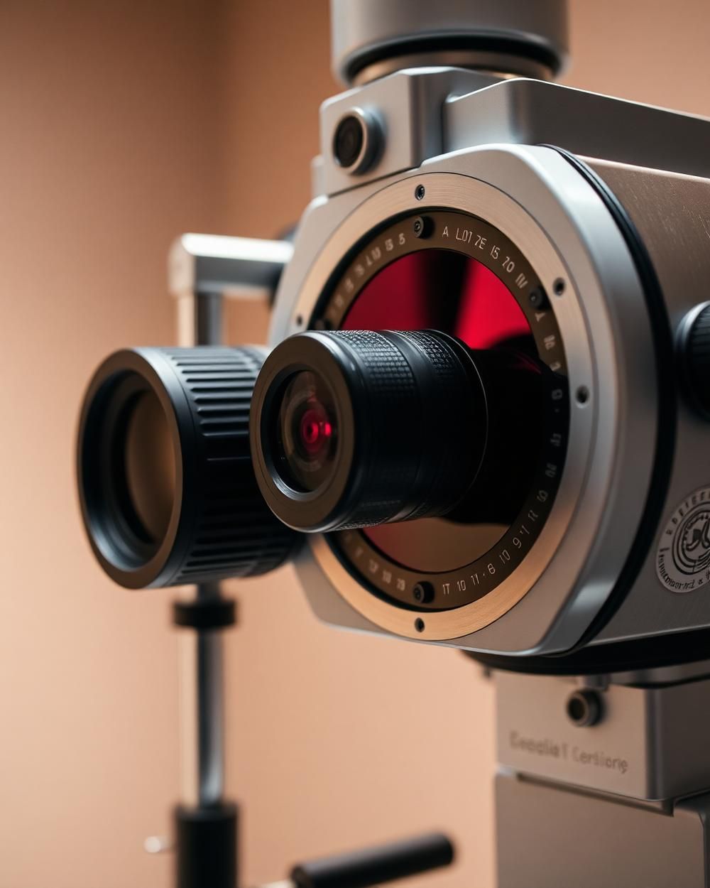 Equipamento de exame de vista de precisão